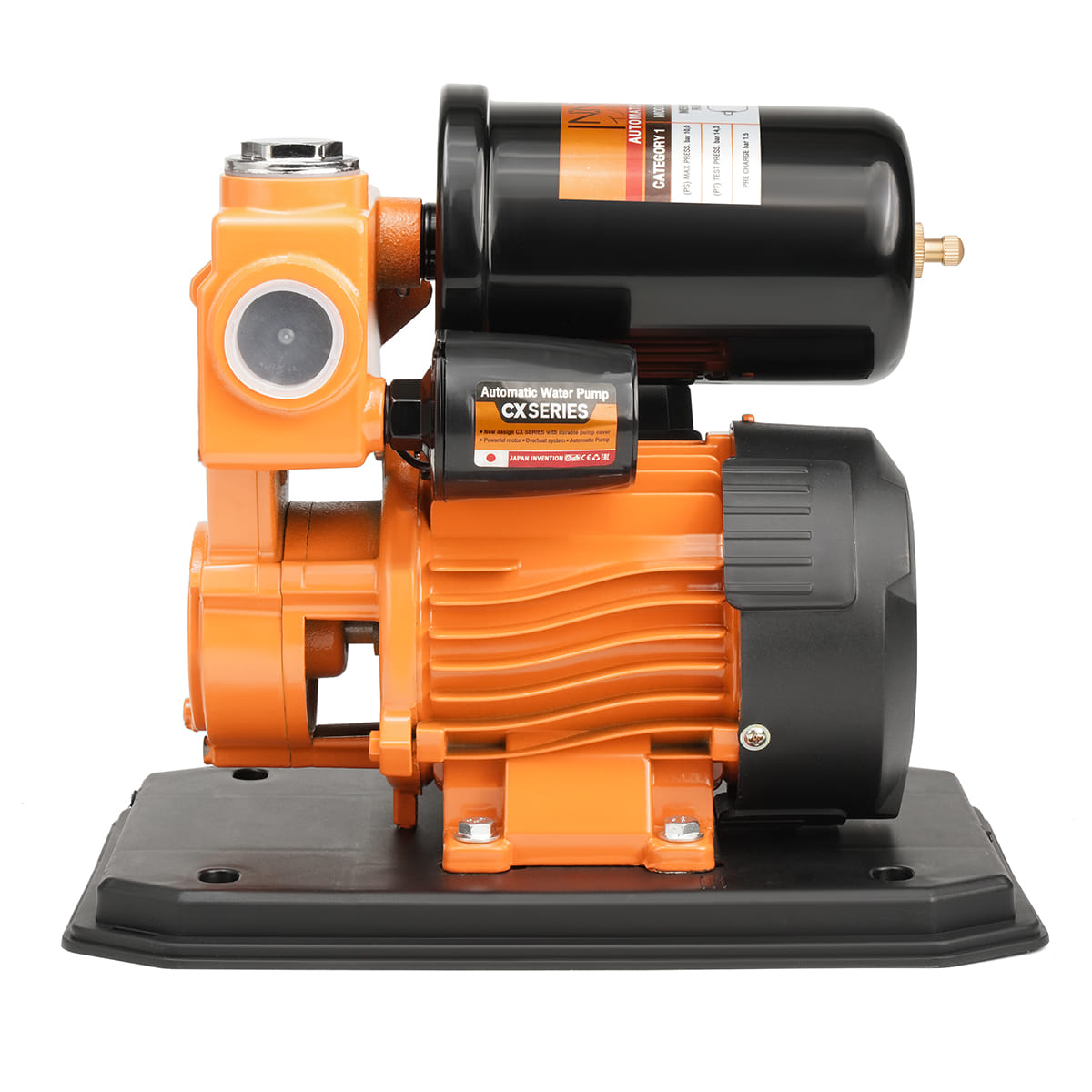 ปั๊มน้ำอัตโนมัติ INNTECH รุ่น ITCX-180 CX SERIES 800W ฝาครอบสีส้ม